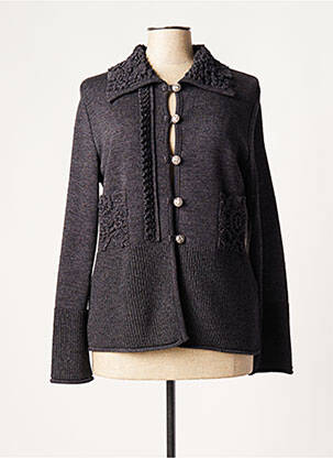 Vestă cu mâneci lungi gri CHASSAGNARD femeie