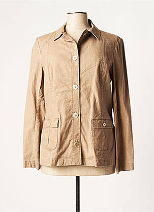 Jachete casual buzunare maro BRUNO SAINT HILAIRE femeie