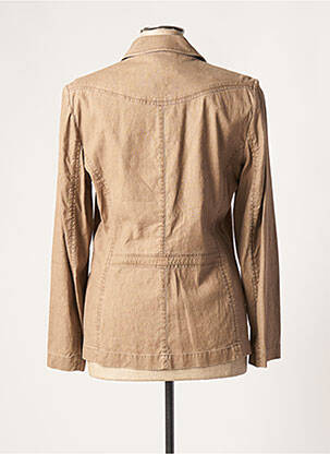 Jachete casual buzunare maro BRUNO SAINT HILAIRE femeie