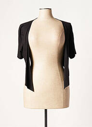 Bolero mâneci scurte negru FUEGO WOMAN femme