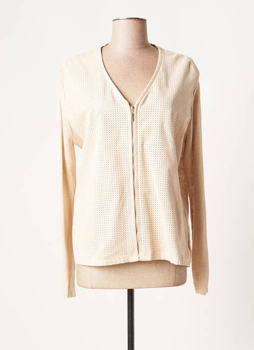 Vestă cu mâneci lungi bej GERARD DAREL femeie