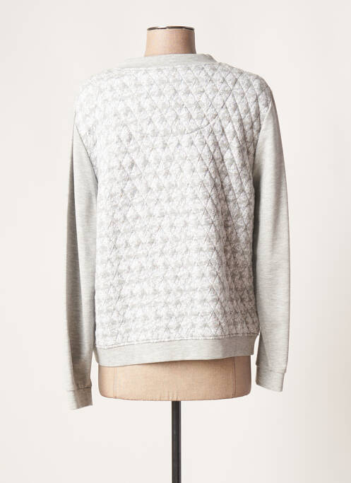 Jachete casual guler rotund gri TERRE DE FÉES femme