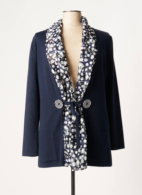 Vestă cu mâneci lungi albastru CHASSAGNARD femeie