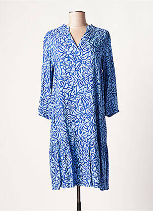 Rochie midi mâneci lungi mâneci lungi albastru STREET ONE femeie