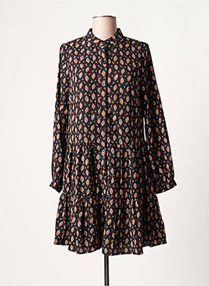 Rochie scurtă mâneci lungi mâneci lungi negru MOLLY BRACKEN femeie