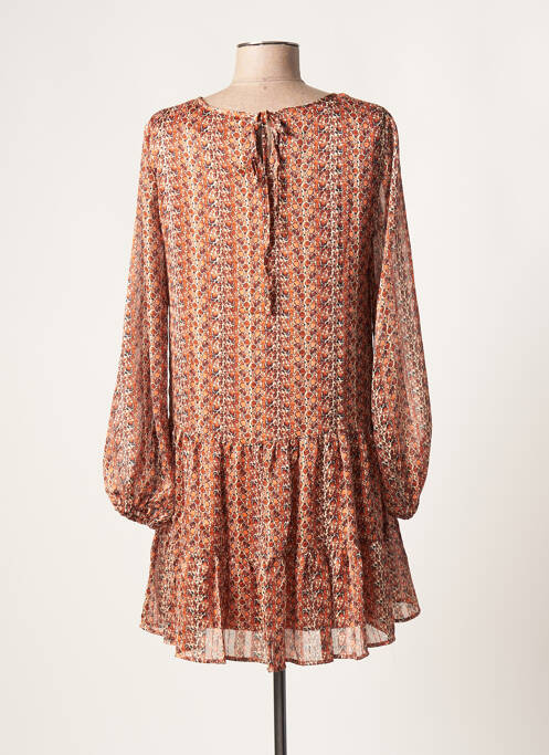 Rochie scurtă maro MOLLY BRACKEN femeie