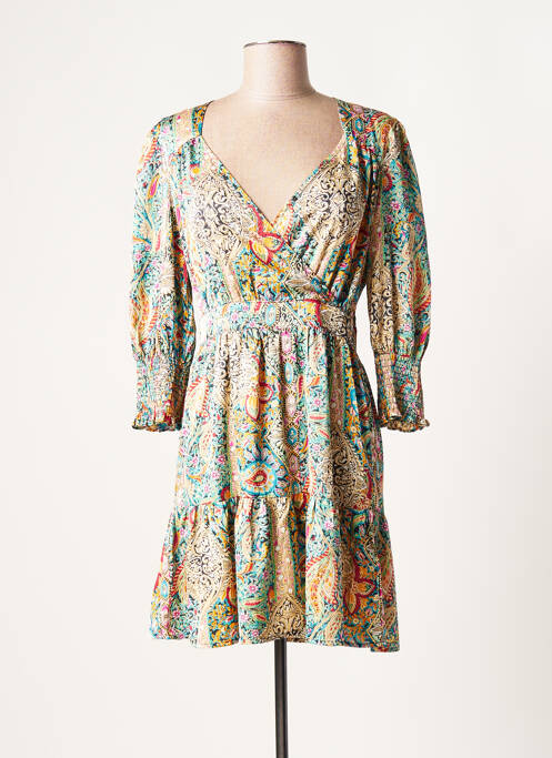 Rochie scurtă bej CHATTAWAK femeie