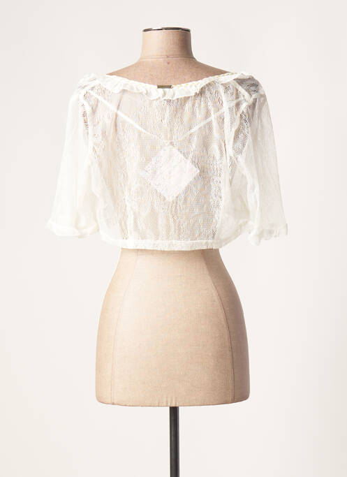 Bolero alb ALICE ET BARNABE femeie