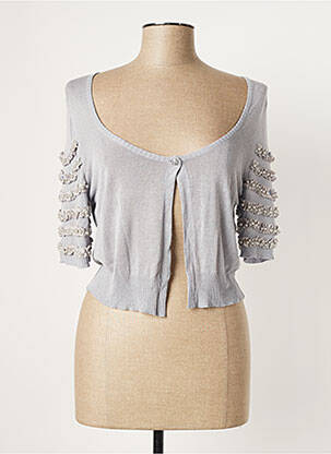 Vestă cu mâneci scurte gri AQUAJEANS femeie