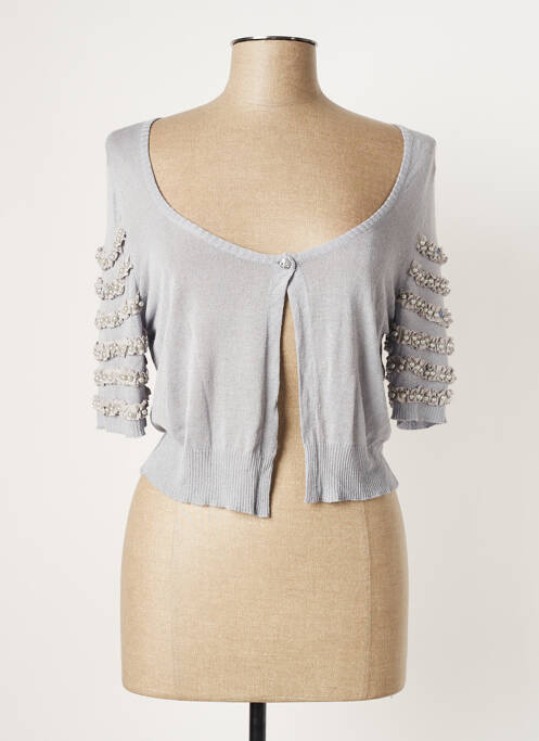 Vestă cu mâneci scurte gri AQUAJEANS femeie