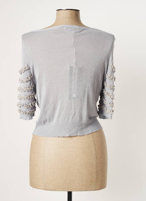 Vestă cu mâneci scurte gri AQUAJEANS femeie