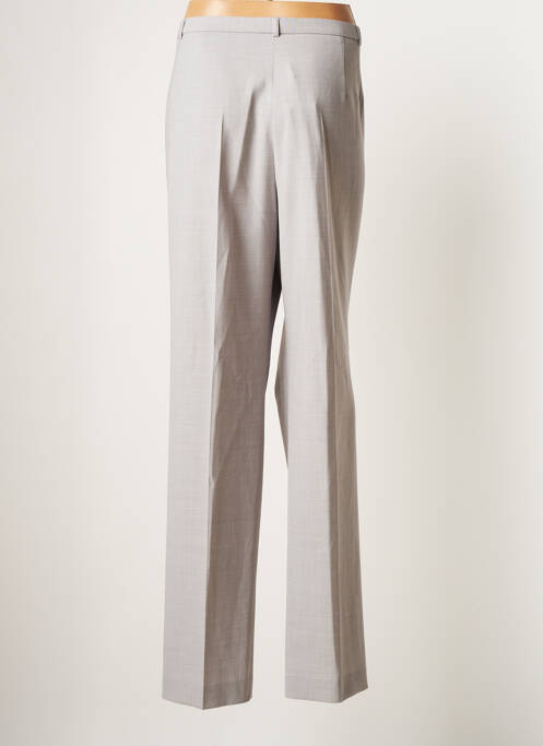 Pantalon drept gri BRUNO SAINT HILAIRE femeie