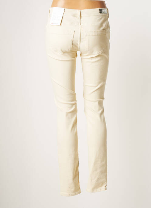 Pantalon slim bej STREET ONE femeie