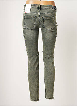 Pantalon slim talie joasă talie joasă verde STREET ONE femeie