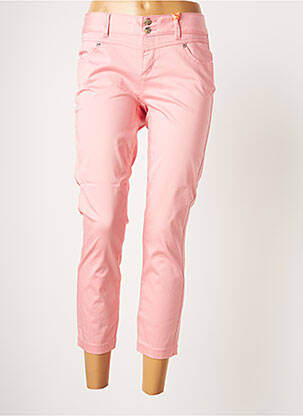 Pantalon trei sferturi roz STREET ONE femeie