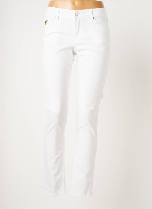 Pantalon slim alb LOIS femeie