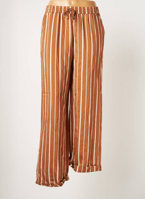 Pantalon larg maro GEISHA femeie