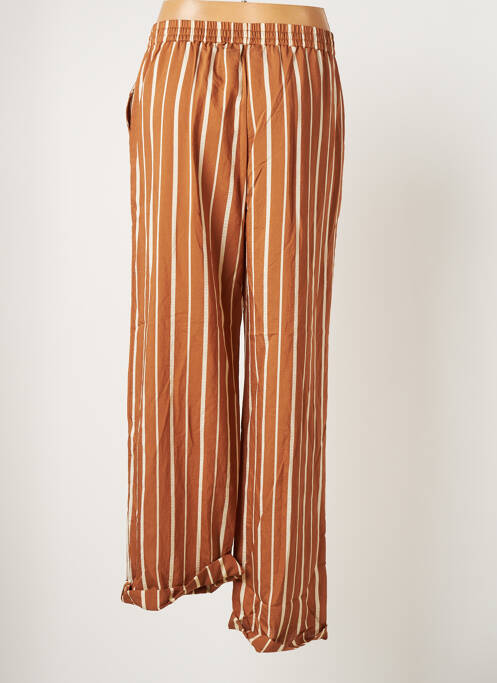 Pantalon larg maro GEISHA femeie