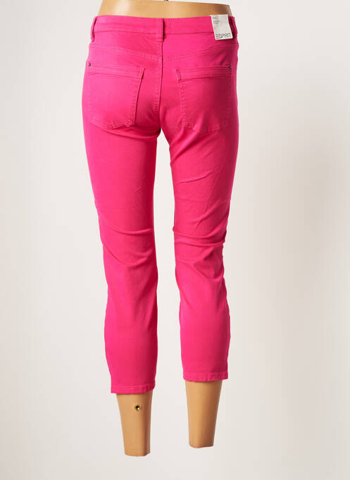 Pantalon trei sferturi roz ESPRIT femeie