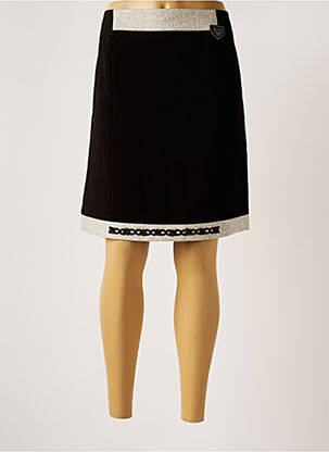 Fustă scurtă negru POUPEE CHIC femeie