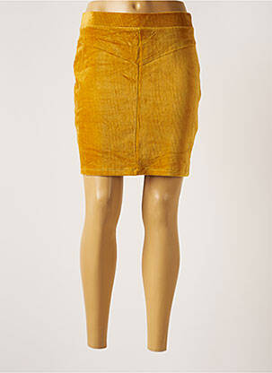 Fustă scurtă galben EDC BY ESPRIT femeie