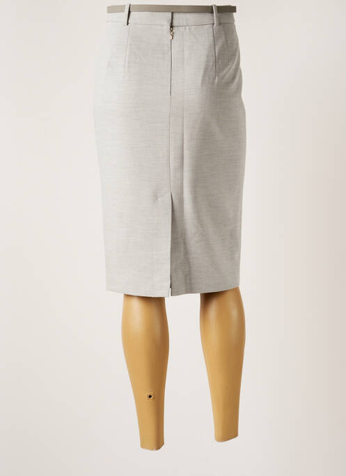 Fustă midi gri ESPRIT femeie