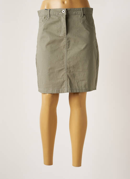 Fustă scurtă verde ESPRIT DE LA MER femeie