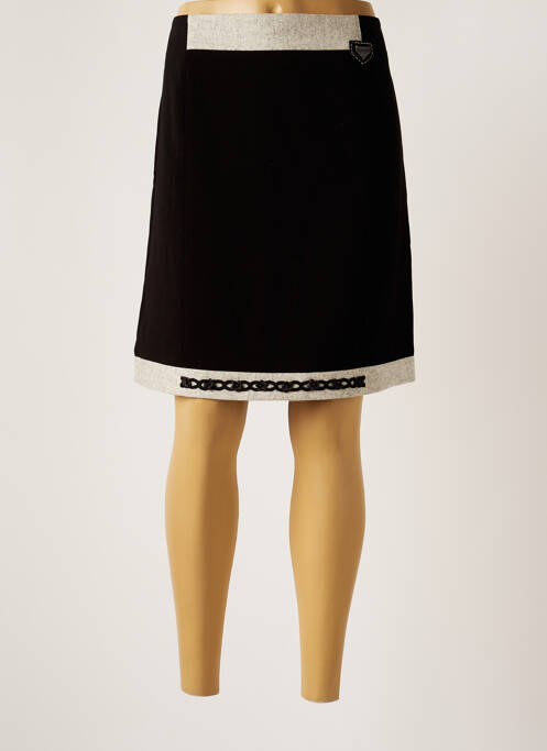 Fustă scurtă negru POUPEE CHIC femeie