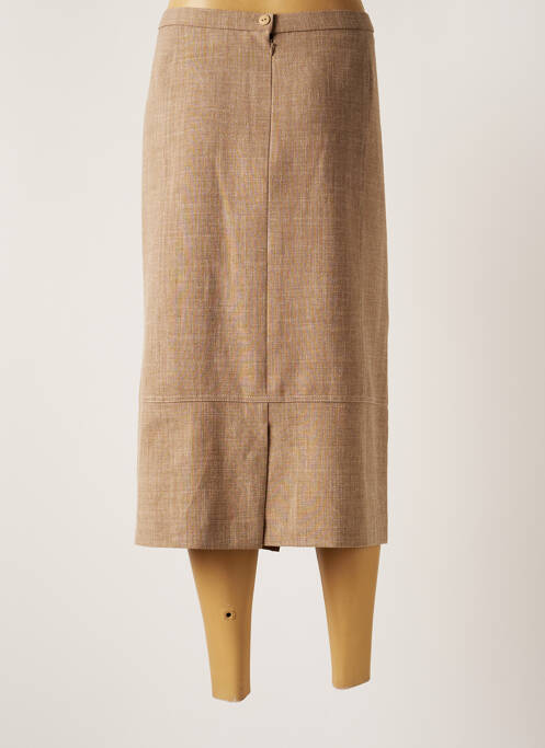 Fustă midi bej PAUPORTÉ femeie