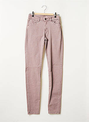 Pantalon slim violet EDC BY ESPRIT femeie