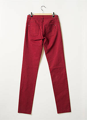 Pantalon slim broderie cu nituri mărime normală roșu EDC BY ESPRIT femme