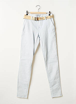 Pantalon chino albastru EDC BY ESPRIT femeie