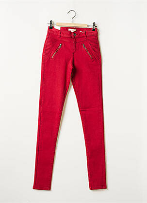 Pantalon slim roz ESPRIT femeie