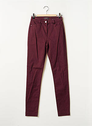 Pantalon slim talie înaltă talie înaltă violet ESPRIT femeie