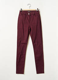 Pantalon slim talie înaltă talie înaltă violet ESPRIT femeie