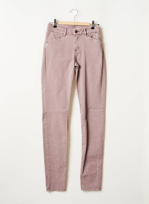 Pantalon slim violet EDC BY ESPRIT femeie