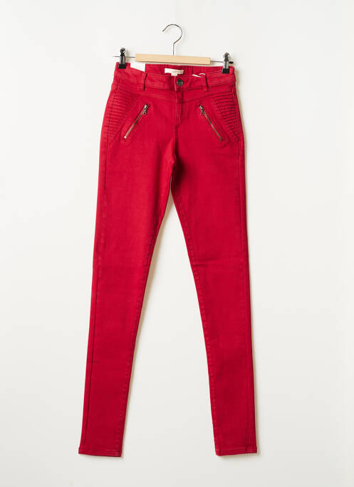 Pantalon slim roz ESPRIT femeie