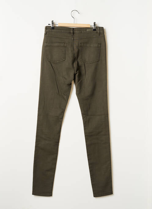 Pantalon slim verde GEISHA femeie