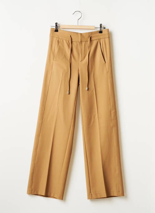 Pantalon larg bej STREET ONE femeie