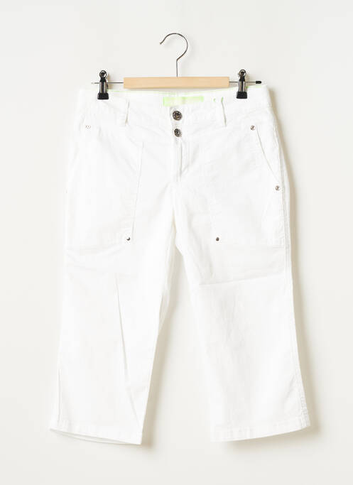 Pantalon trei sferturi alb STREET ONE femeie