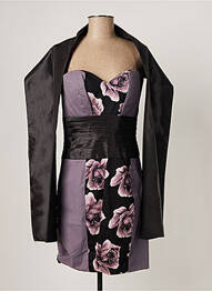 Rochie scurtă fără mâneci fără mâneci violet AUTENTICA femeie