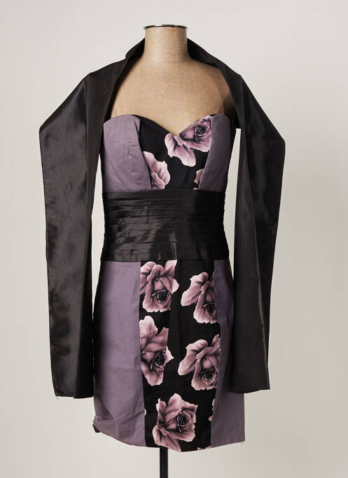 Rochie scurtă violet AUTENTICA femeie