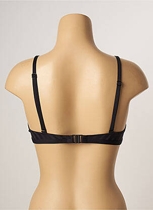 Sutien de costum de baie elasticitate sutien cupe întregi cu decolteu înalt negru CHERRY BEACH femeie