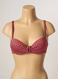 Sutien de costum de baie elasticitate top sutien modelat roz SIMONE PERELE femme