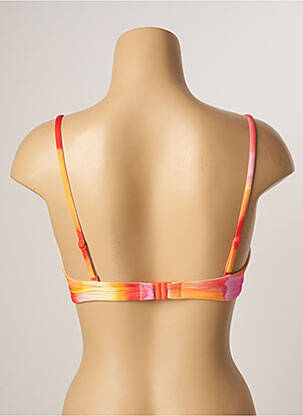 Sutien de costum de baie elasticitate top bentiță portocaliu CHERRY BEACH femeie
