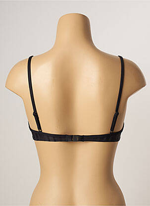 Sutien de costum de baie elasticitate top sutien modelat negru CHERRY BEACH femeie
