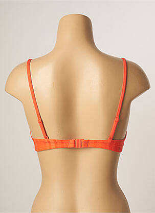 Sutien de costum de baie elasticitate sutien balconet cu decolteu înalt portocalie CHERRY BEACH femeie