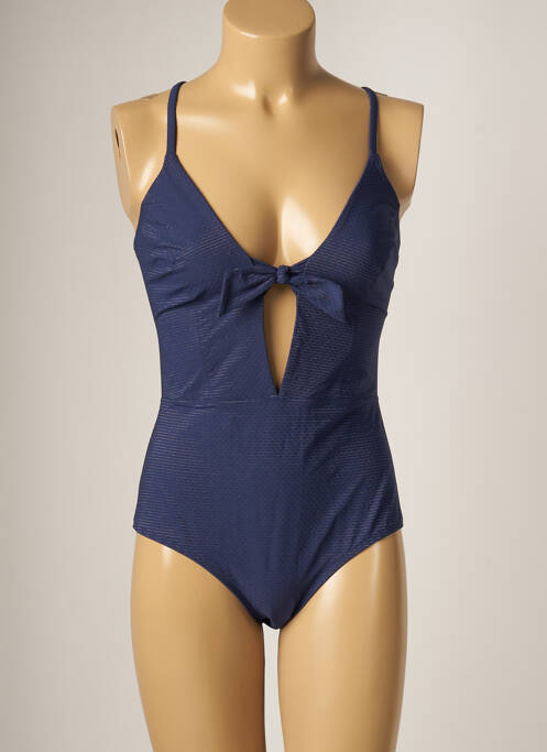 Costum de baie dintr-o singură piesă albastru SIMONE PERELE femeie