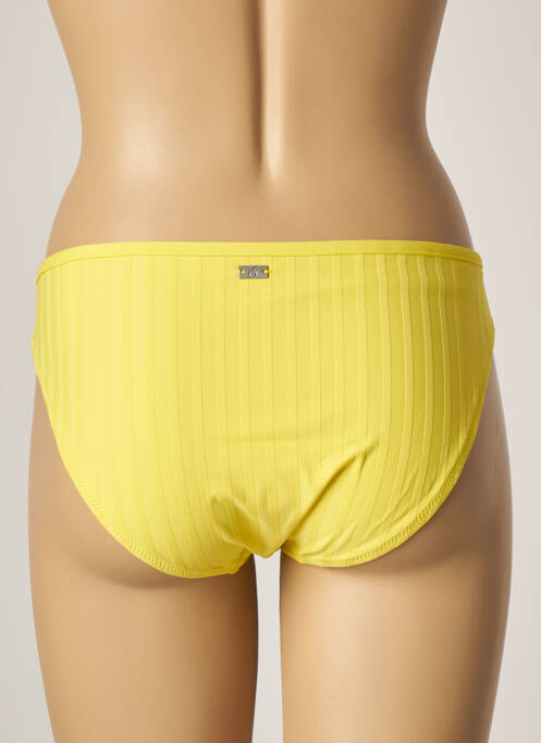 Chiloți de baie galben CHERRY BEACH femeie