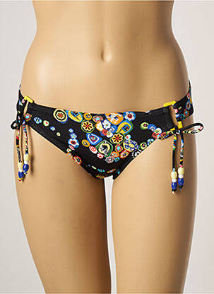 Chiloți de baie negru CHERRY BEACH femeie